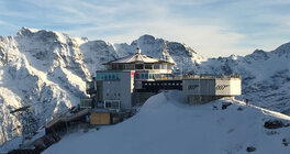James Bond Drehort Piz Gloria auf dem Schilthorn, Schweiz